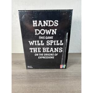 Hands Down This Game Will Spill The Beans Board Game- NEW in Package